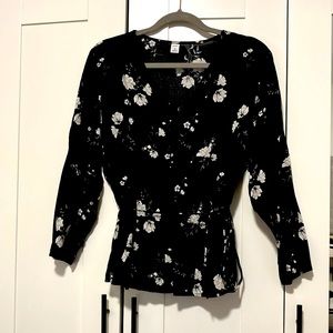 Old Navy wrap blouse